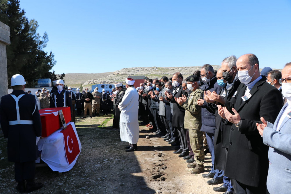 Uzman Çavuş Ömer Çiftçi toprağa verildi