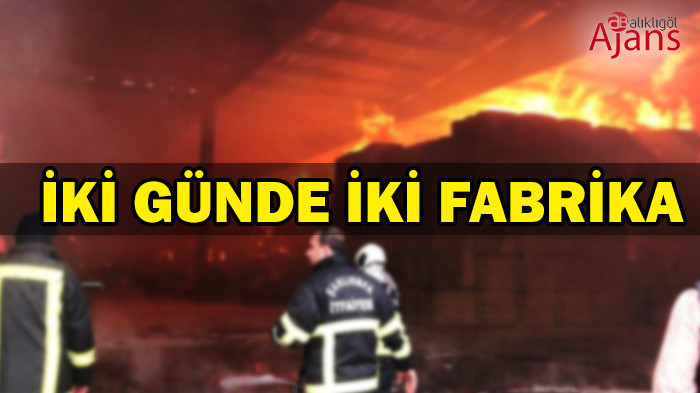 OSB’de yine fabrika yangını