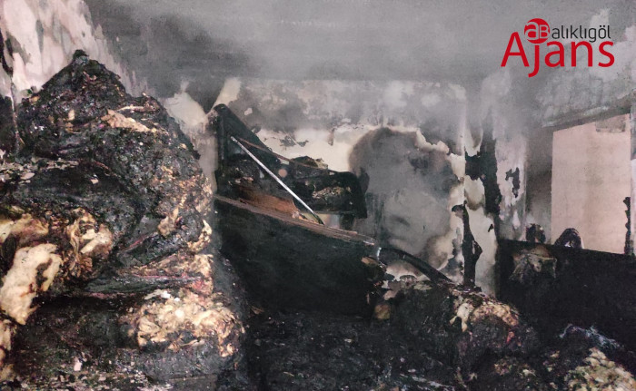 Kış günü gecekondusunu yangında kaybetti