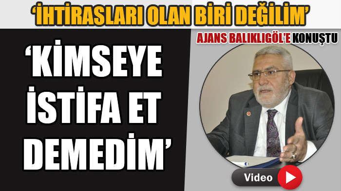 Şanlıurfa bu istifaları konuşuyor: Niyazi Yanmaz suskunluğunu bozdu