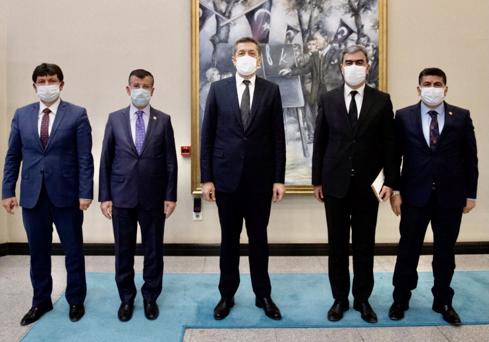 Şanlıurfa özel okullar platformu Bakan Selçuk ile görüştü