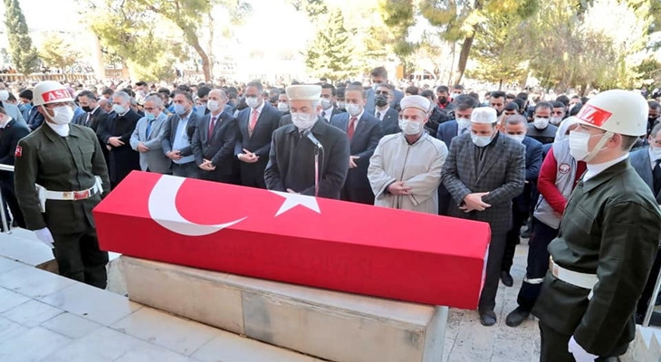 Kazada Hayatını kaybeden asker toprağa verildi