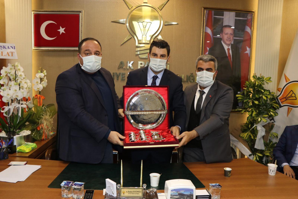 Viranşehir’den Eyyüpoğlu’na hayırlı olsun ziyareti