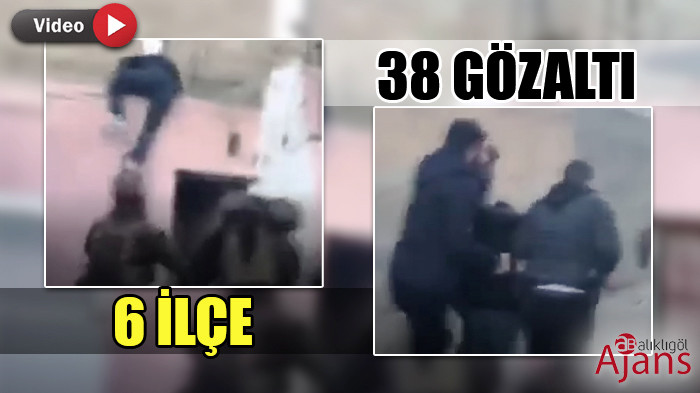 Şanlıurfa'nın 6 ilçesinde uyuşturucu satıcılarına operasyon