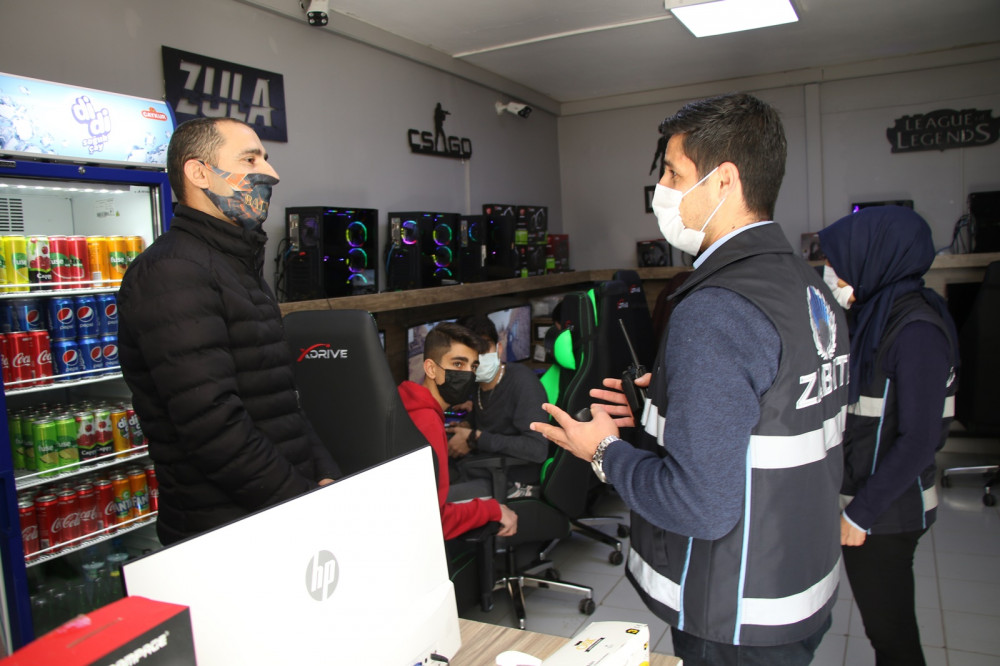 Haliliye Belediyesinden salgın denetimleri