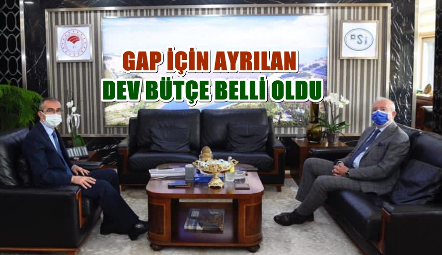 GAP bütçesi belli oldu: Listede Urfa da var
