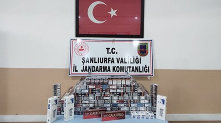 Urfa’da binlerce paket yakalandı