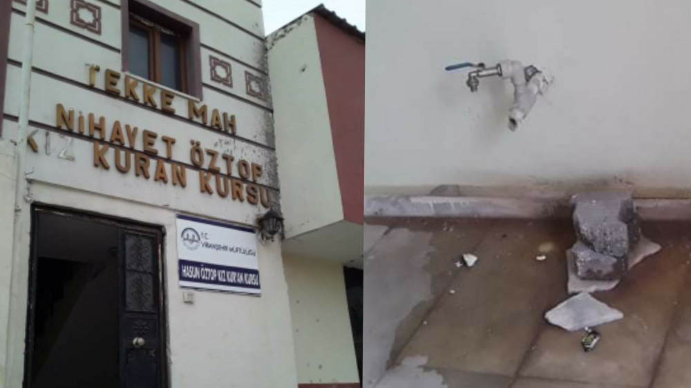 Viranşehir'de hırsızlar Kur'an kursunu soydu