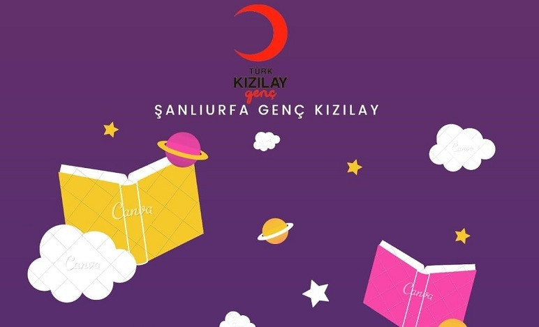 Şanlıurfa Genç Kızılay köy okullarına kütüphane kuruyor