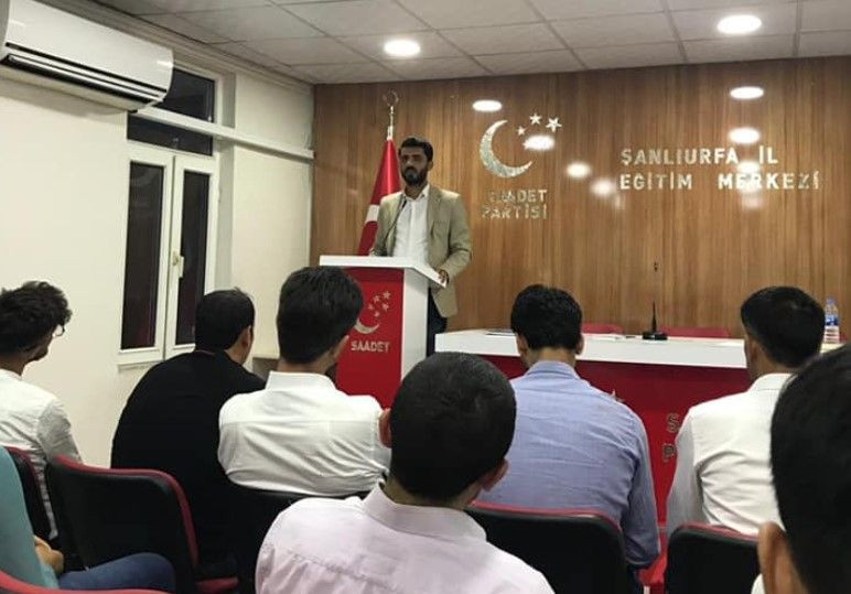 Şanlıurfa Saadet Partisinde bir istifa daha geldi