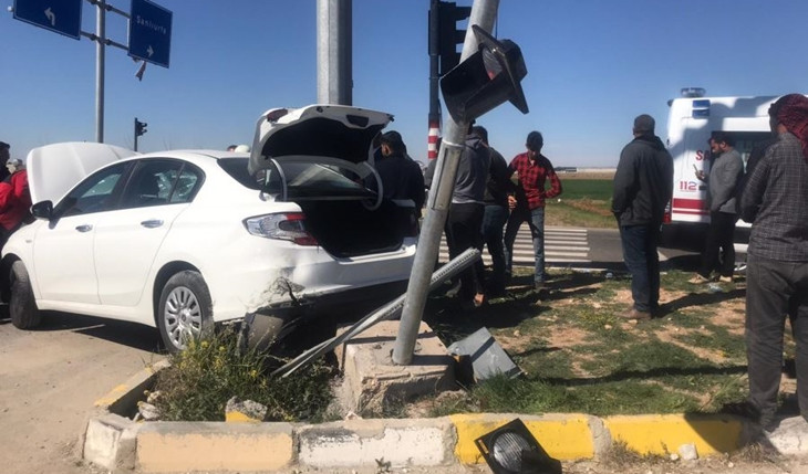Urfa’da trafik kazası: 4 yaralı