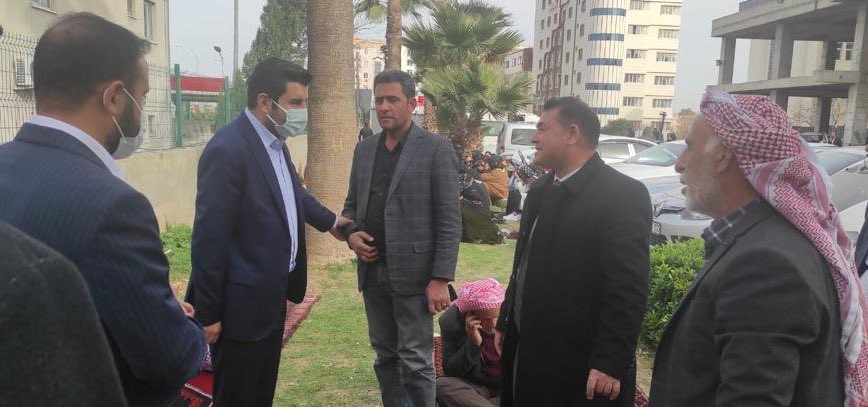 Eyyüpoğlu sahaya indi! Sorunları dinledi