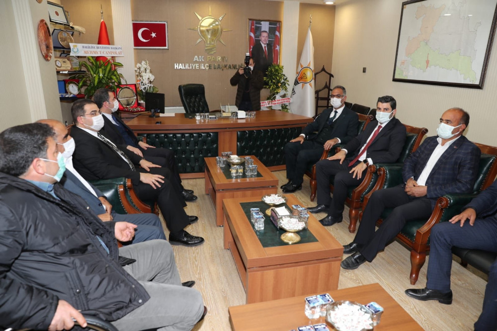 Üç başkandan Eyyüpoğlu’na ‘hayırlı olsun’ ziyareti