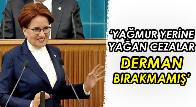 Akşener: Tarlalar hüzünlü, Urfa sana küsmüş