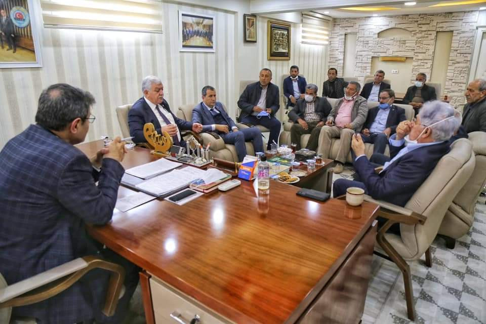 CHP’li heyetten Hilvan Ziraat Odası’na ziyaret