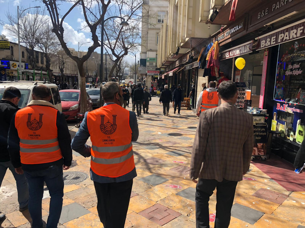 Şanlıurfa’da salgın denetimleri: 8 bin personel görevdeydi
