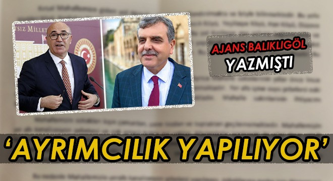 İşte Şanlıurfa’daki o şikayetlerden bir tanesi