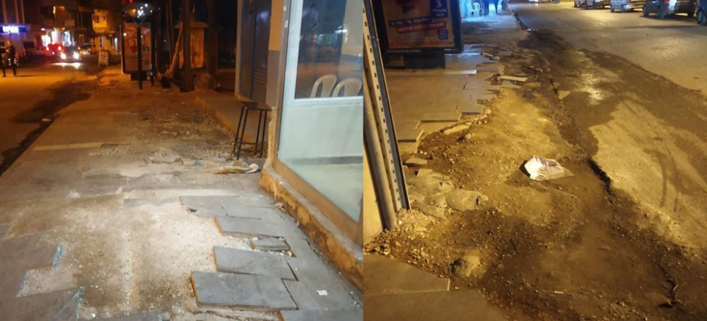 Siverek'te caddeler köstebek yuvasını aratmıyor