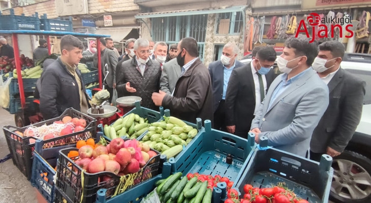 Gelecek Partisi Suruç'ta esnafı dinledi