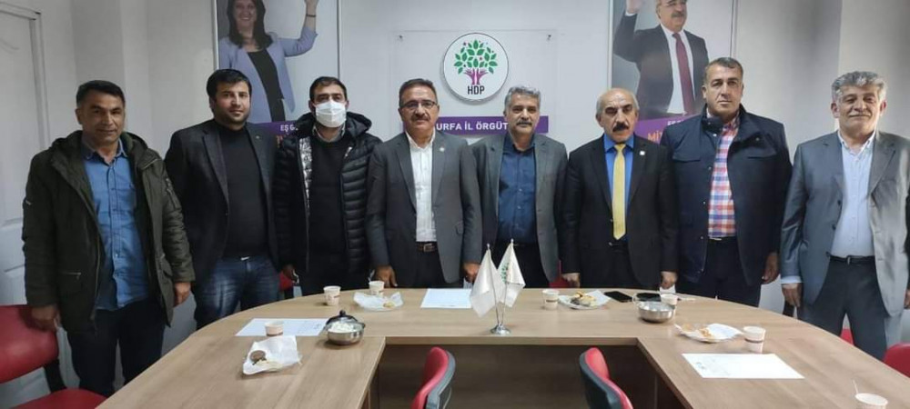 Şanlıurfa’da CHP’den HDP’ye ziyaret
