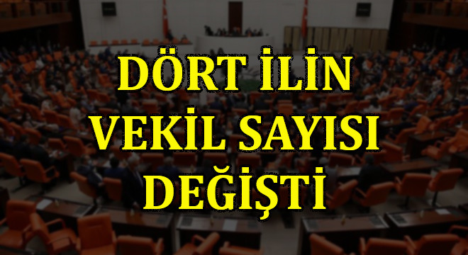 YSK, illerin yeni milletvekili sayılarını açıkladı