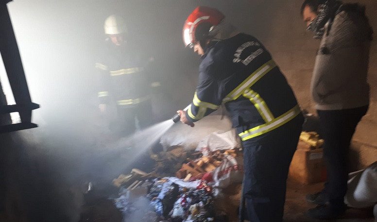 Şanlıurfa’da odunluk yangını!