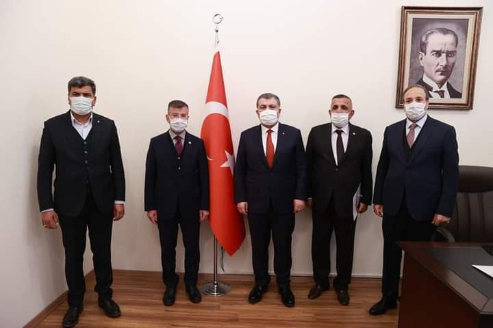 Urfa’nın taleplerini Bakan Koca’ya ilettiler