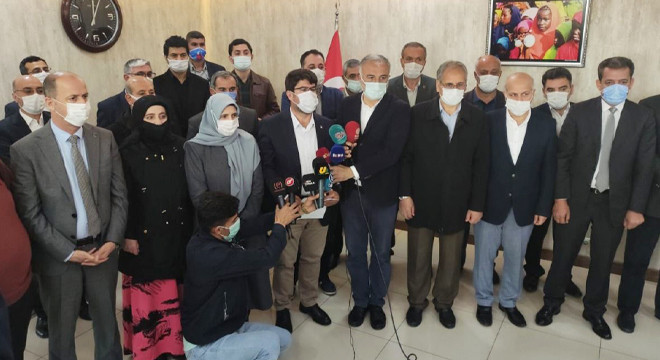 Şanlıurfa’da 103 amirale tepki açıklaması