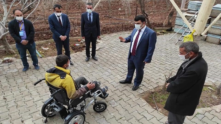 Hilvan Kaymakamlığından anlamlı hediye