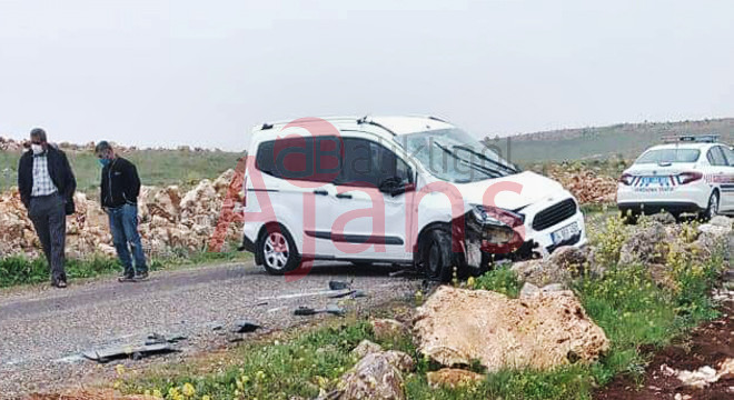 Şanlıurfa’da mahalle muhtarı kazada yaralandı