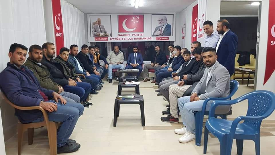 Saadet Eyyübiye'den yeni başkanla ilk toplantı