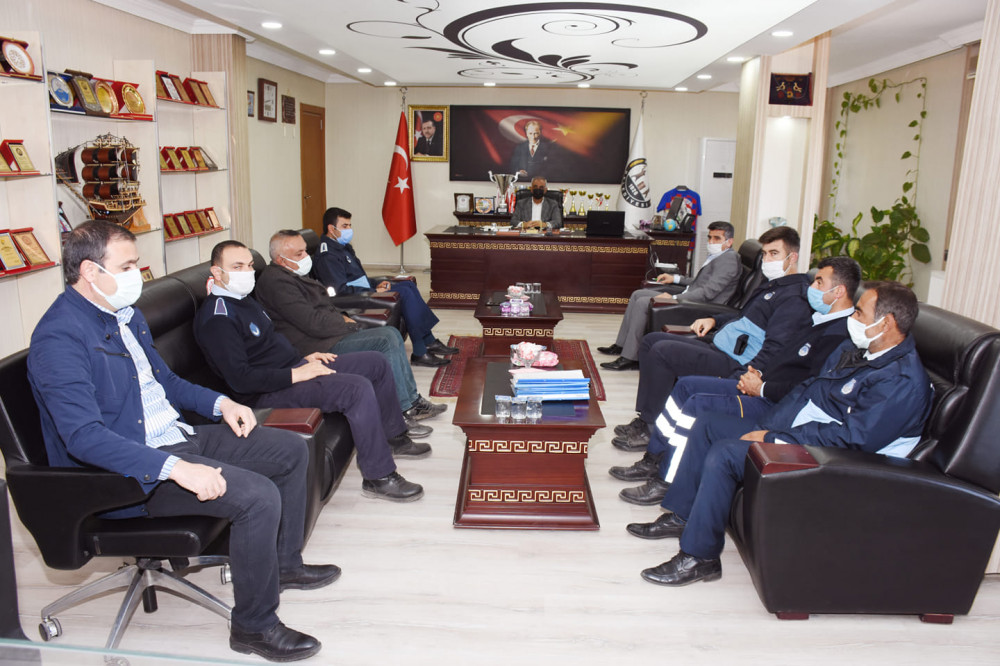 Hilvan'da Koronavirüs ile mücadele toplantısı yapıldı