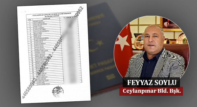 Ceylanpınar’dan Almanya'ya gidenlerle ilgili soru önergesi