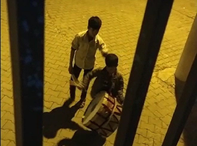 Şanlıurfa’da küçük Muhammed’den davul şovu