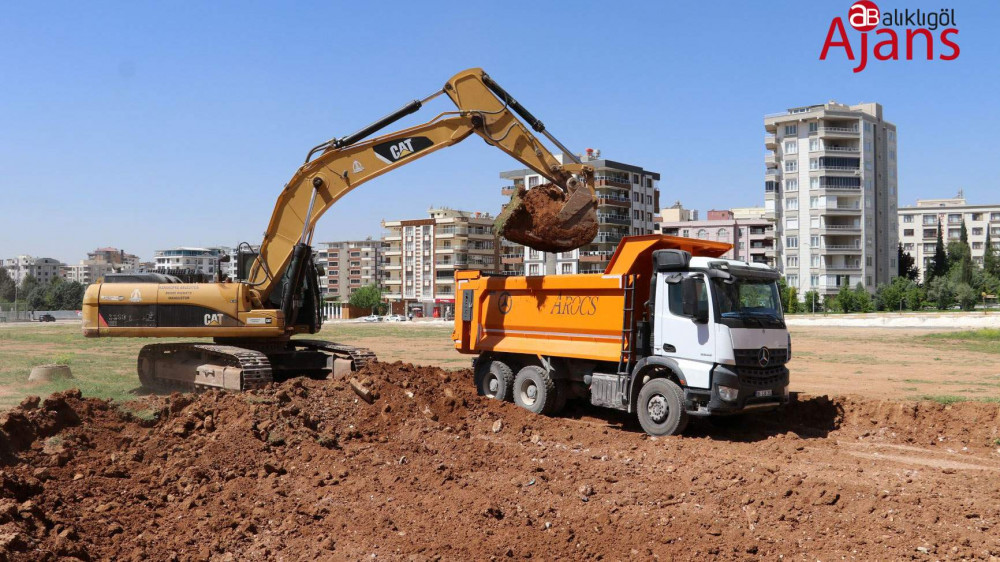 Karaköprü'de yol çalışması başlatıldı