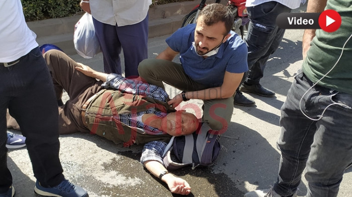 Haliliye'de motosiklet kazası: Yaşlı adam yaralandı