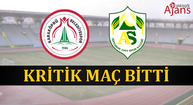 Karaköprü Belediyespor lideri 3 gol ile devirdi