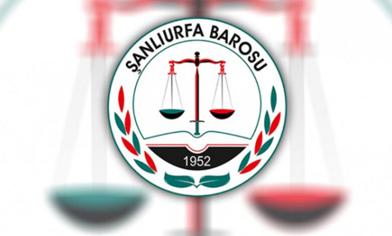 Şanlıurfa Barosu’ndan Furkan Vakfı açıklaması