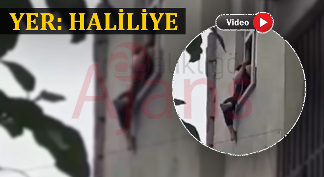 Suriye uyruklu kadının intihar girişimi kameralara yansıdı