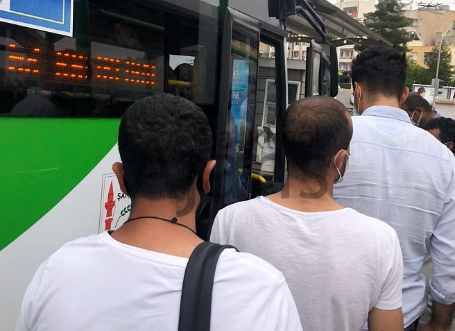 Bu görüntüler yasak günü Şanlıurfa'da çekildi