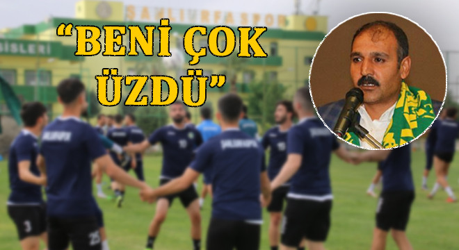 Şanlıurfaspor kulüp başkanından ilginç açıklama