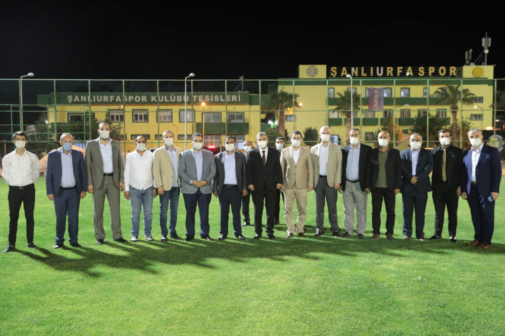 Ligde kalma sevinci! Başkanlar soluğu tesislerde aldı