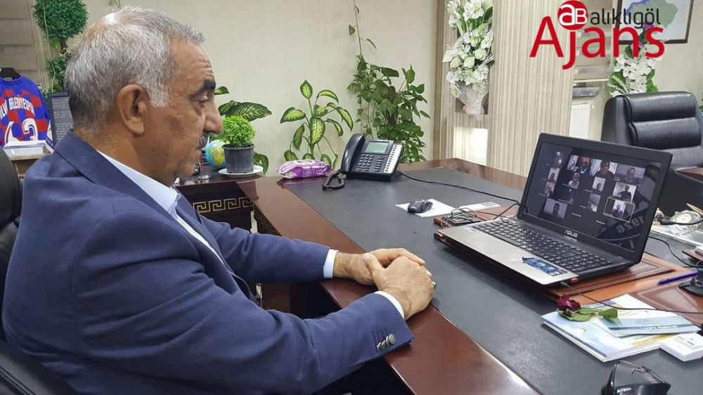 Urfa'da telekonferans ile toplu bayramlaşma töreni