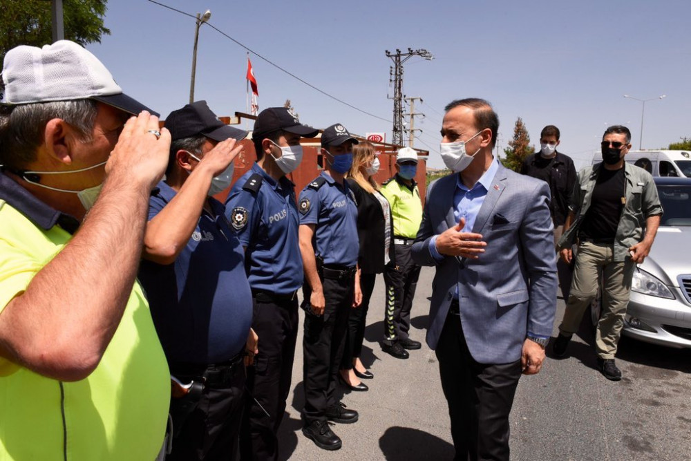 Vali Erin polis ve jandarmanın bayramını kutladı