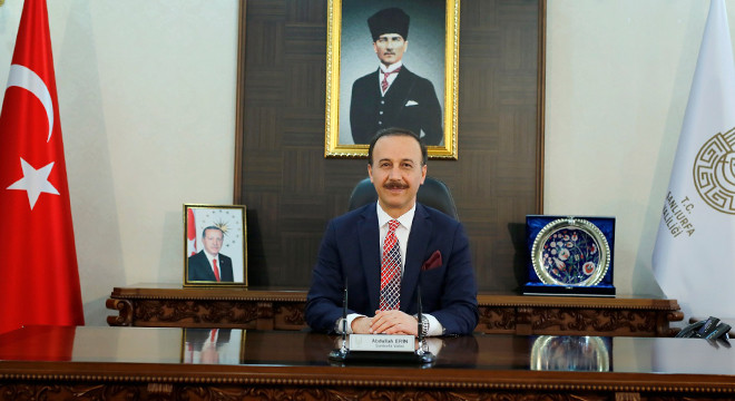 Şanlıurfa Valisi Erin: Atılan ilk adımdır