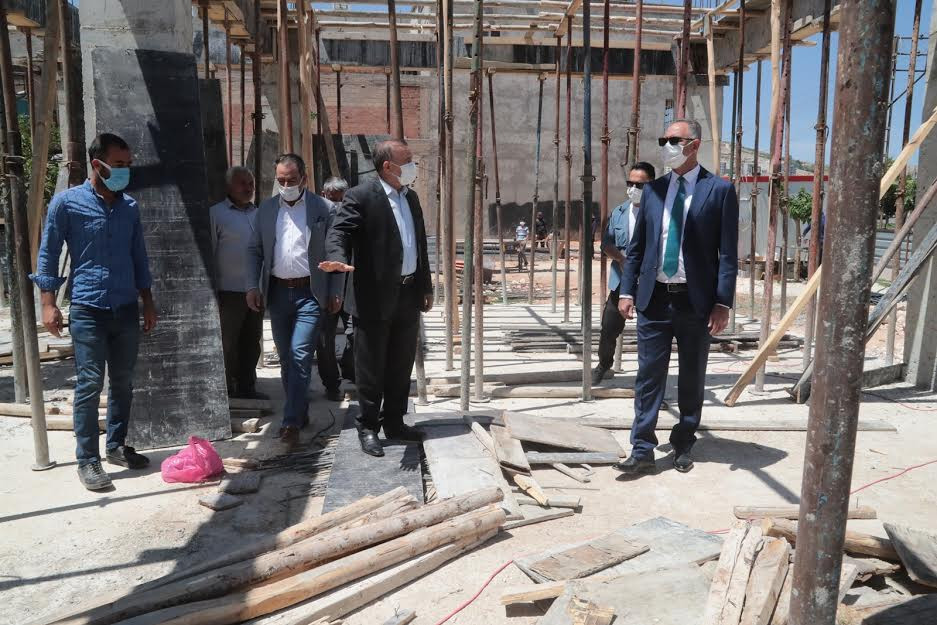 Belediye Başkanı Kuş gençlik merkezi inşaatını inceledi
