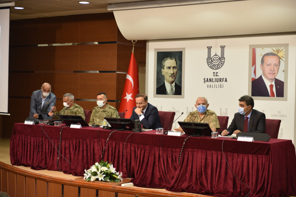 Barış Pınarı Bölgesi koordinasyon toplantısı yapıldı