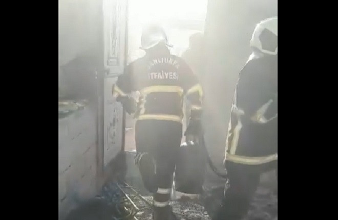 Şanlıurfa’da yangın: Ev küle döndü