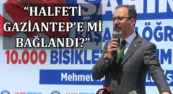 Halfeti’deki fotoğrafa "Gaziantep'teyiz" yazan bakana tepki