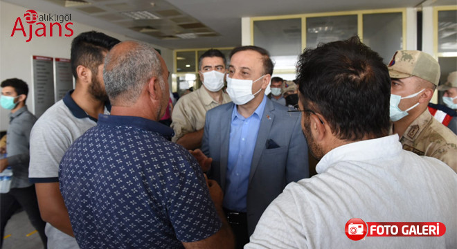 Siverek'e giden Vali Erin 'sükunet' çağrısı yaptı